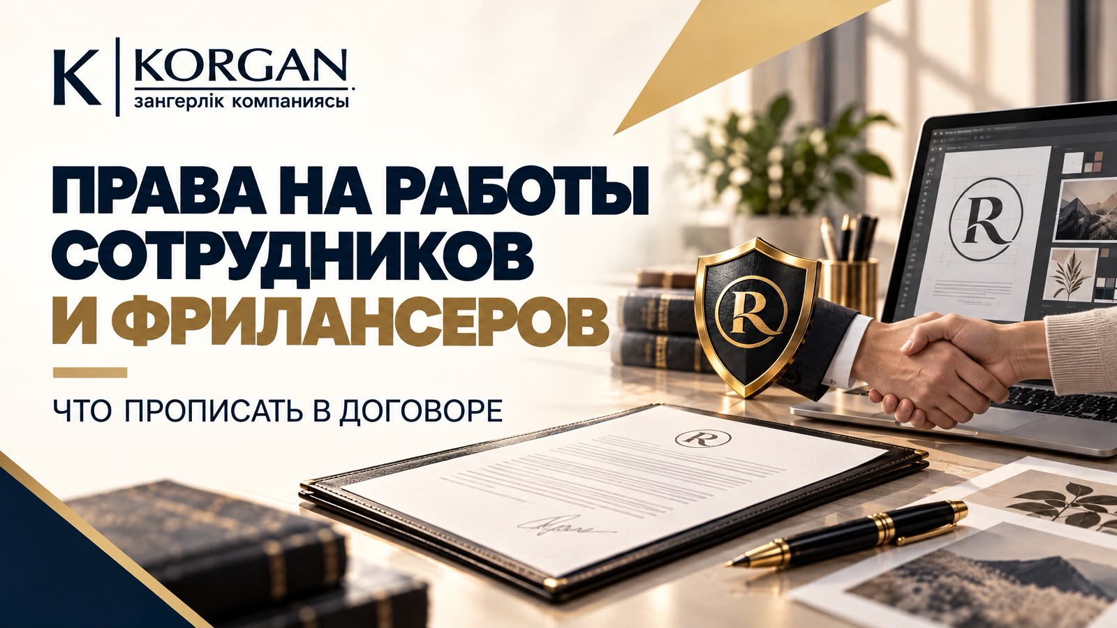 A copyright assignment agreement with a freelancer